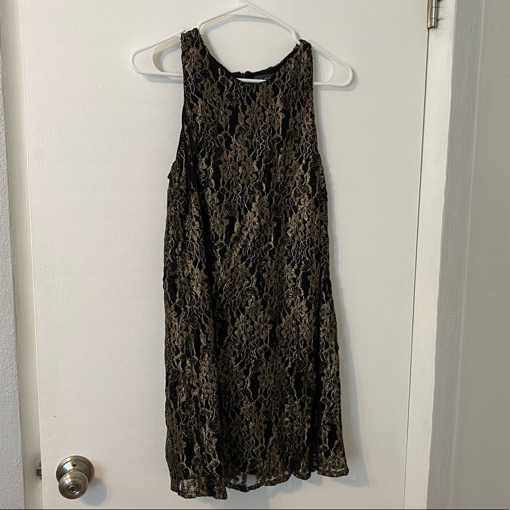 Black & Gold Dress